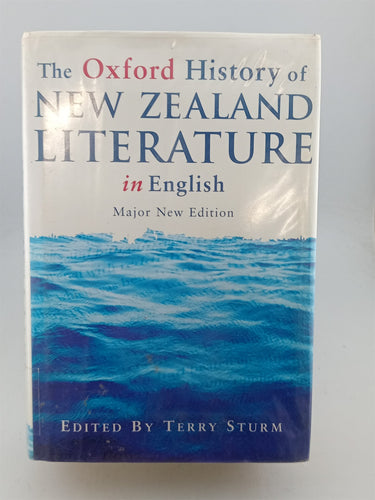 Print Books - The Oxford History of New Zealand Literature in English by Terry Sturm - Book Express
