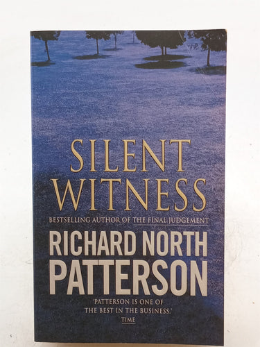 Print Books - Silent Witness by Richard North Patterson - Book Express