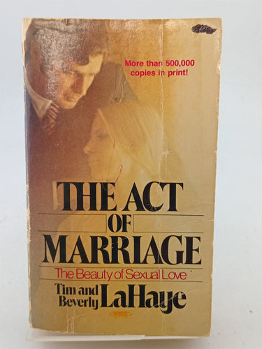 Print Books - The Act of Marriage by Tim LaHaye, Beverly LaHaye - Book Express