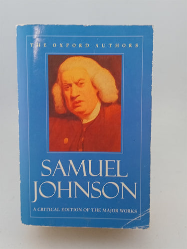 Print Books - Samuel Johnson by Samuel Johnson - Book Express