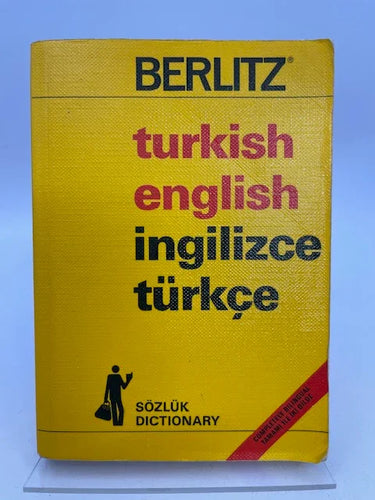 Turkish English Dictionary by Staff of Berlitz Guides - Book Express - Used Print Books