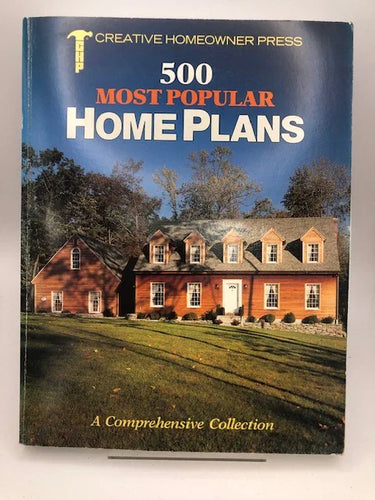 Five Hundred Most Popular Home Plans by Creative Home Owners Press - Book Express - Used Print Books