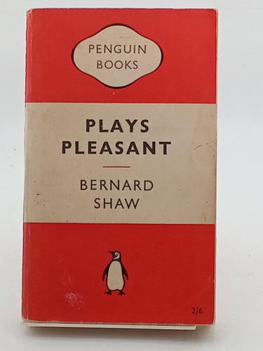 Plays Pleasant by Bernard Shaw - Book Express - Used Print Books