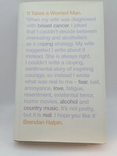 It Takes a Worried Man by Brendan Halpin - Book Express - Used Print Books