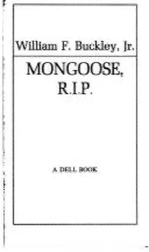 Print Books - MONGOOSE, R.I.P. by William F. Buckley Jr. - Book Express