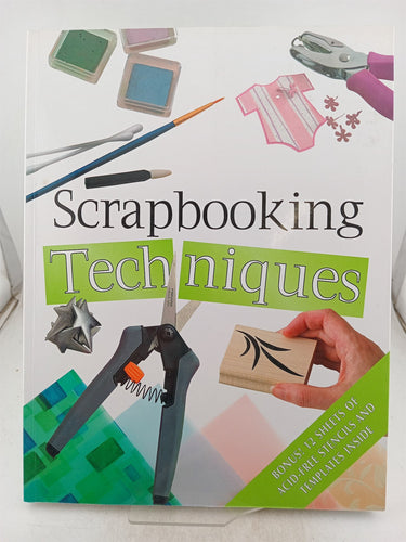 Print Books - Scrapbooking Techniques by Frank Saraco, Louise Riddell - Book Express