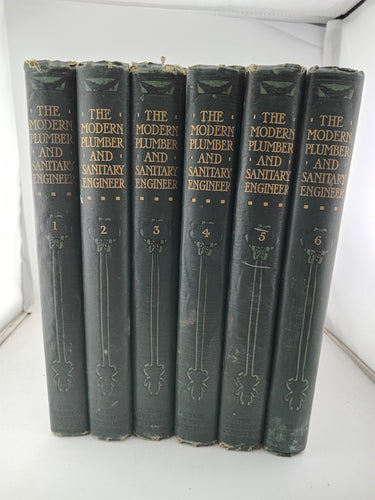 Print Books - The Modern Plumber and Sanitary Engineer (6 Volumes) by G. Lister Sutcliffe - Book Express