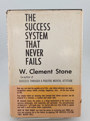 Print Books - The success system that never fails by W. Clement Stone - Book Express
