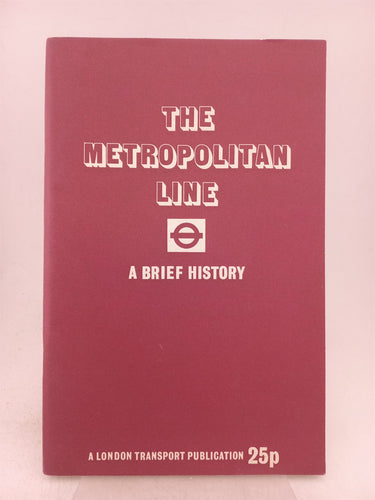 Print Books - The Metropolitan Line by Charles.E. Lee - Book Express