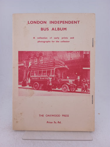 Print Books - London Independent Bus Album by Oakwood Press - Book Express