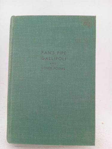 Print Books - Pans Pipe Gallipoli and Other Poems by L.E. Smith - Book Express