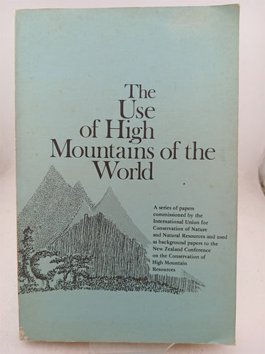 Print Books - The Use of High Mountains of the World by Department Of Lands,Survey - Book Express