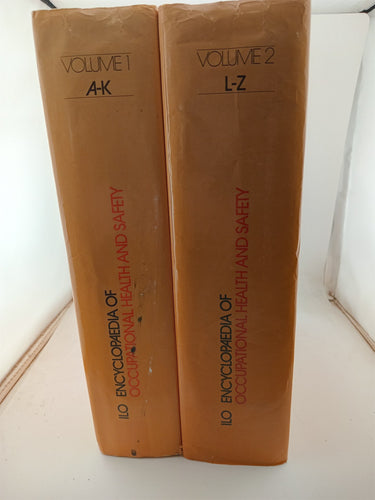 Print Books - Encyclopaedia of occupational health and safety, 2 volume set by Luigi Parmeggiani (editor) - Book Express