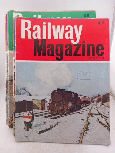 Print Books - The Railway Magazine (Volume 114 - 12 Issues - 1968) by Tothill Press Ltd - Book Express