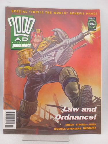 Print Books - 2000AD, Featuring Judge Dredd, prog 822 by Fleetway Editions Ltd - Book Express