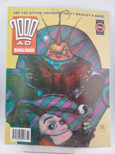Print Books - 2000AD, Featuring Judge Dredd, prog 825 by Fleetway Editions Ltd - Book Express