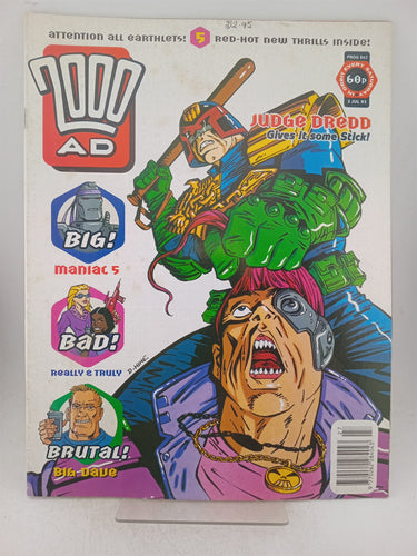 Print Books - 2000AD, Featuring Judge Dredd, prog 842 by Fleetway Editions Ltd - Book Express