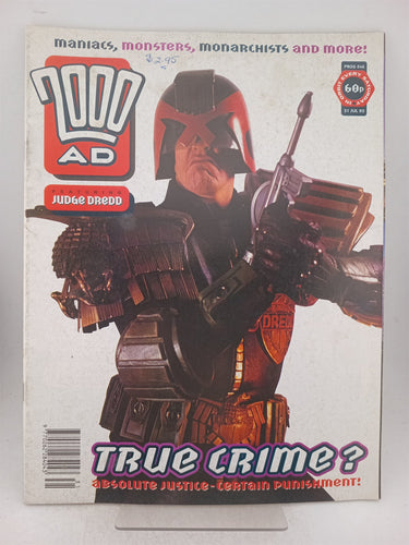 Print Books - 2000AD, Featuring Judge Dredd, prog 846 by Fleetway Editions Ltd - Book Express