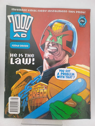 Print Books - 2000AD, Featuring Judge Dredd, prog 853 by Fleetway Editions Ltd - Book Express