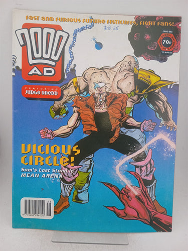 Print Books - 2000AD, Featuring Judge Dredd, prog 863 by Fleetway Editions Ltd - Book Express
