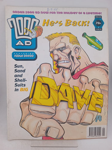 Print Books - 2000AD, Featuring Judge Dredd, prog 869 by Fleetway Editions Ltd - Book Express