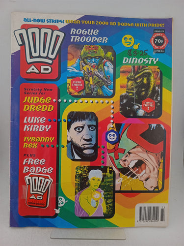 Print Books - 2000AD, Featuring Judge Dredd, prog 873 by Fleetway Editions Ltd - Book Express