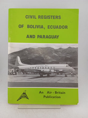 Print Books - Civil Registers of Bolivia Ecuador and Paraguay by Ian.P. Burnett - Book Express