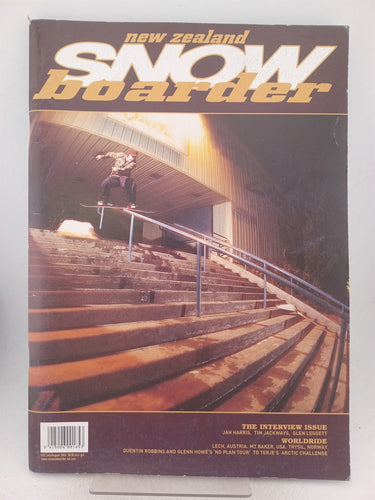 Print Books - New Zealand Snow Boarder Magazine #33 by New Zealand Snow Boarder - Book Express
