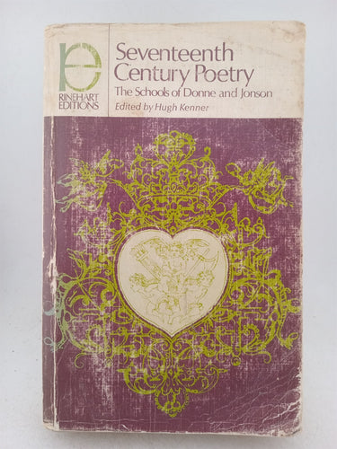 Print Books - Seventeenth Century Poetry: the schools of Donne and Jonson by Hugh Kermer (editor) - Book Express