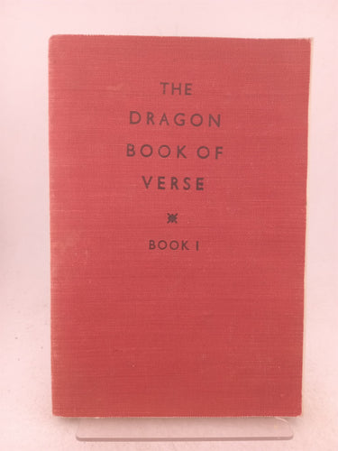 Print Books - The Dragon Book of Verse, book 1 by W.A.C. Wilkinson N.H. Wilkinson - Book Express