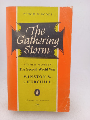 Print Books - The Second World War, Volume I, the gathering storm by Winston S. Churchill - Book Express