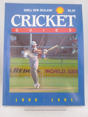 Print Books - Cricket guide 1990/91 by NZ Shell Cricket - Book Express