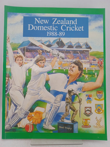 Print Books - New Zealand Domestic Cricket 1988-89 by Bruce Mountain (editor) - Book Express