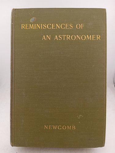 Print Books - The Reminiscences of an Astronomer by Simon Newcomb - Book Express