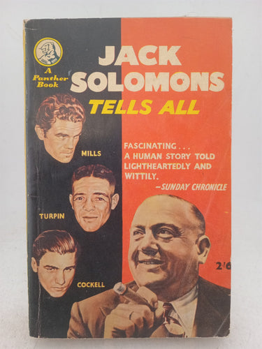 Print Books - JAck Solomons Tells All by Jack Solomons - Book Express