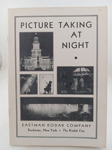 Print Books - Picture Taking at Night by Eastman Kodak Co - Book Express