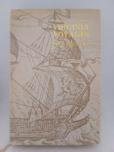 Print Books - Virginia Voyages from Hakluyt by D.B.&A.M. (Editors) Quinn - Book Express