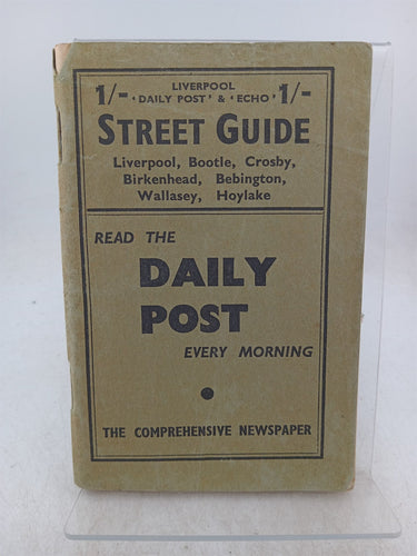 Print Books - Street Guide for Liverpool Bootle Crosby Birkenhead Bebington Wallasey Hoylake by Liverpool Daily Post - Book Express