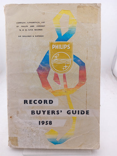 Print Books - Record Buyers Guide 1958 by Phillips - Book Express