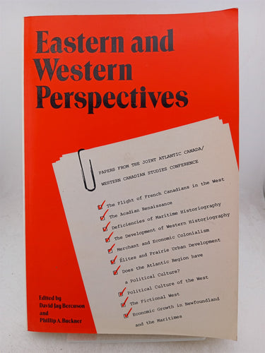 Print Books - Eastern and Western Perspectives Papers (etc) by D Et Al (Editors) Bercuson - Book Express
