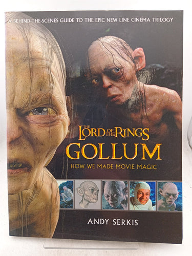 Print Books - The Lord of the Rings Gollum How We Made the Movie Magic by Andy Serkis - Book Express