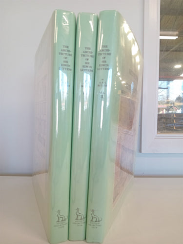 Print Books - The Architecture of Sir Edwin Lutyens (3 Volume Set) by A. S. Butler,Edwin Lutyens - Book Express