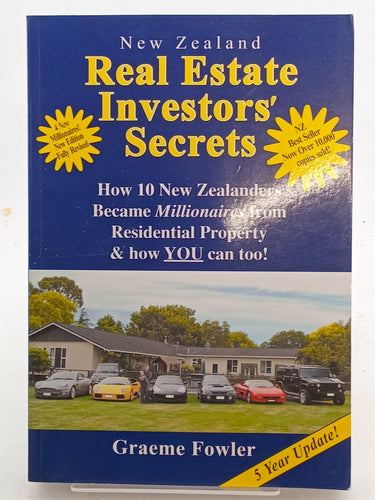 Print Books - New Zealand Real Estate Investors Secrets, revised editon by Graeme Fowler - Book Express