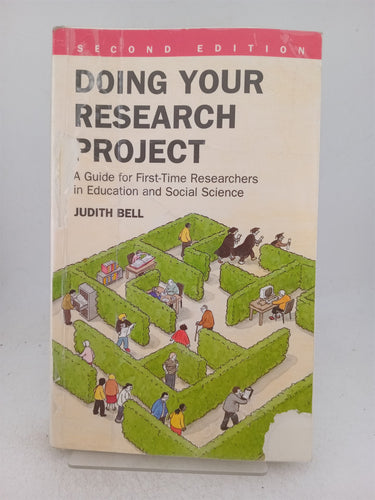 Print Books - Doing Your Research Project: A Guide for First-Time Researchers in Education and Social Science by Judith Bell (Copy) - Book Express
