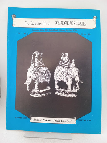 Print Books - The Avalon Hill General magazine, Vol. 7, no. 2, Jul-Aug 1970 by Donald J. Greenwood (editor) - Book Express