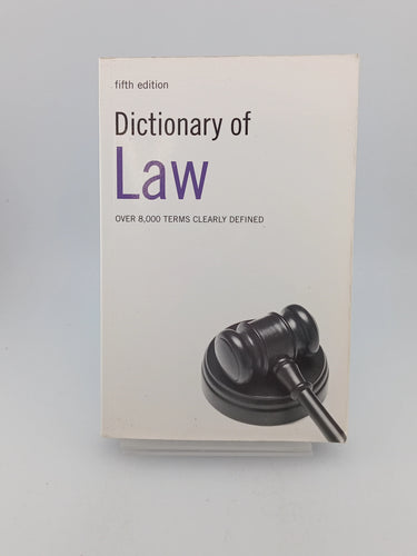 Dictionary of Law by A & C Black - Book Express - Used Print Books