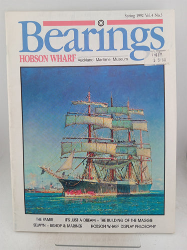 Print Books - Bearings: Hobson Wharf (Spring 1992 Volume 4 No. 3) by Auckland Maritime Museum - Book Express
