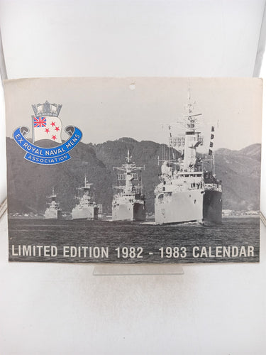 Print Books - Calendar limited edition 1982 -1983. Sept 1982 to August 1983 by Ex Royal Navalmens Assox - Book Express