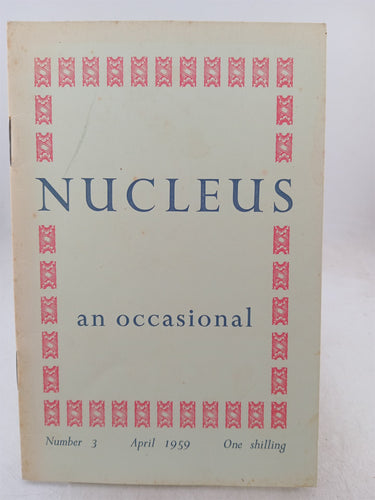 Print Books - Nucleus an occasional Number 3 April 1959 by Wystan Curnoe, Tony Hammond - Book Express