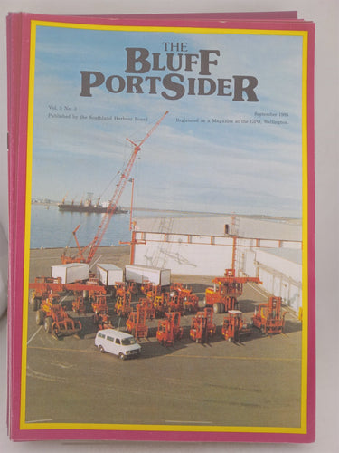 Print Books - The Bluff portsider. Magazine 1985-1998 (39 issues) by Southland Harbour Board - Book Express